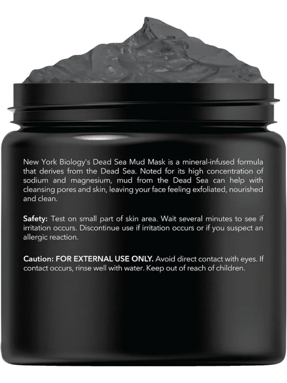 Revitalizing Dead Sea Mud Mask - Spa Quality Pore Refiner for Oily Skin, 8.8 oz